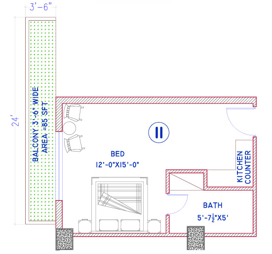Studio Layout Plan